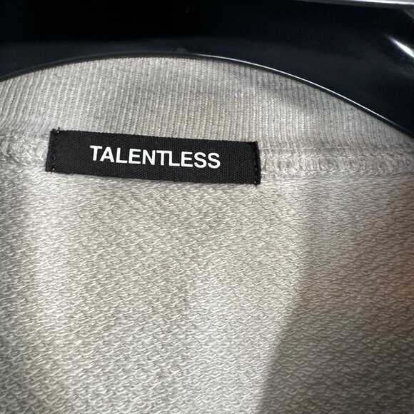 Talentless Mock Neck Crewneck Sweater in Meteorite - Large - Picture 8 of 9